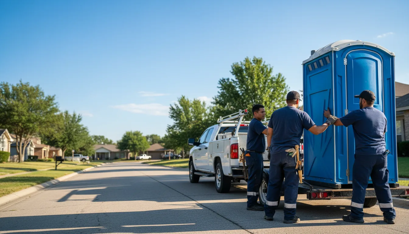 Portable Toilet Rental in Wendell, NC near me